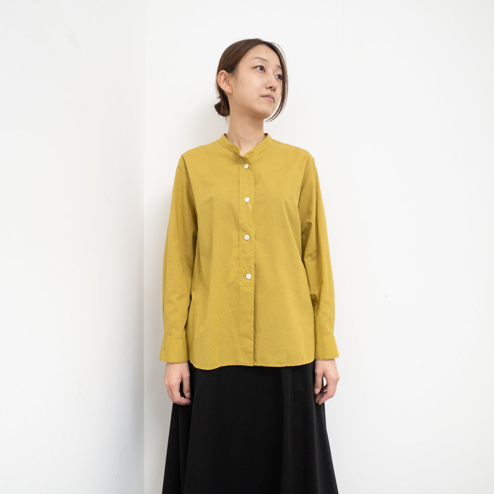 MARGARET HOWELL /WOMEN　PIECE DYED WASHED COTTON - haus-netstore