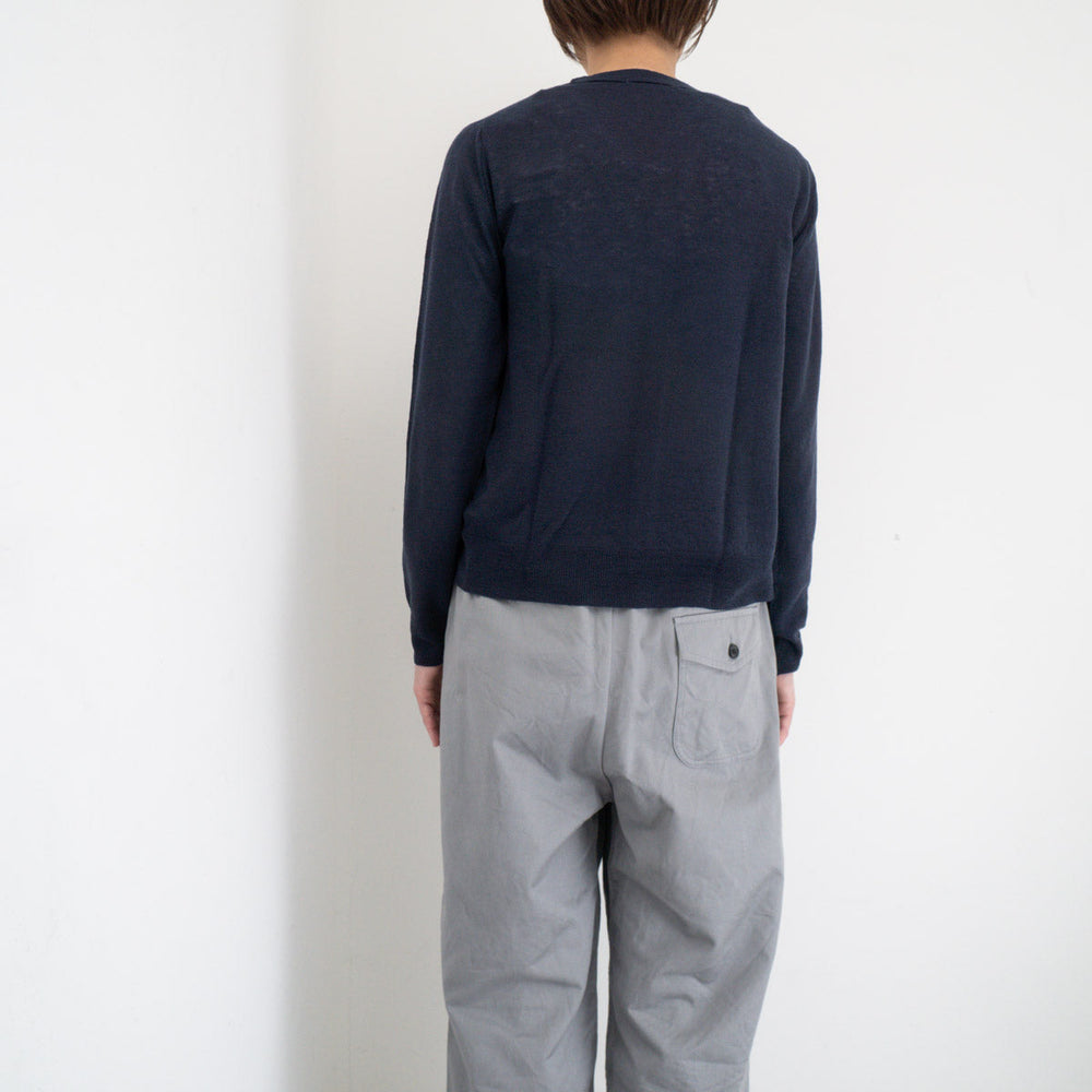 ANSPINNEN/　Fine Soft Cashmere V Neck Cardigan - haus-netstore