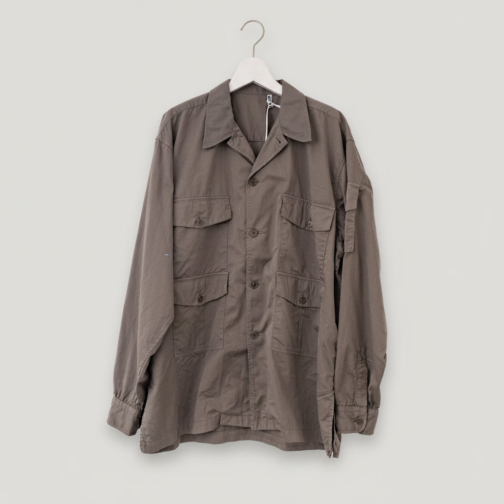 KAPTAIN SUNSHINE/　Garment Dyed Safari Shirt Jacket - haus-netstore