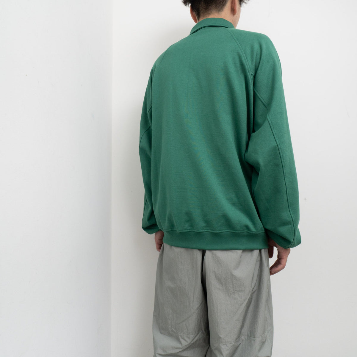 KAPTAIN SUNSHINE/　Sea Lsland Cotton Sweat Halfzip Pullover - haus-netstore