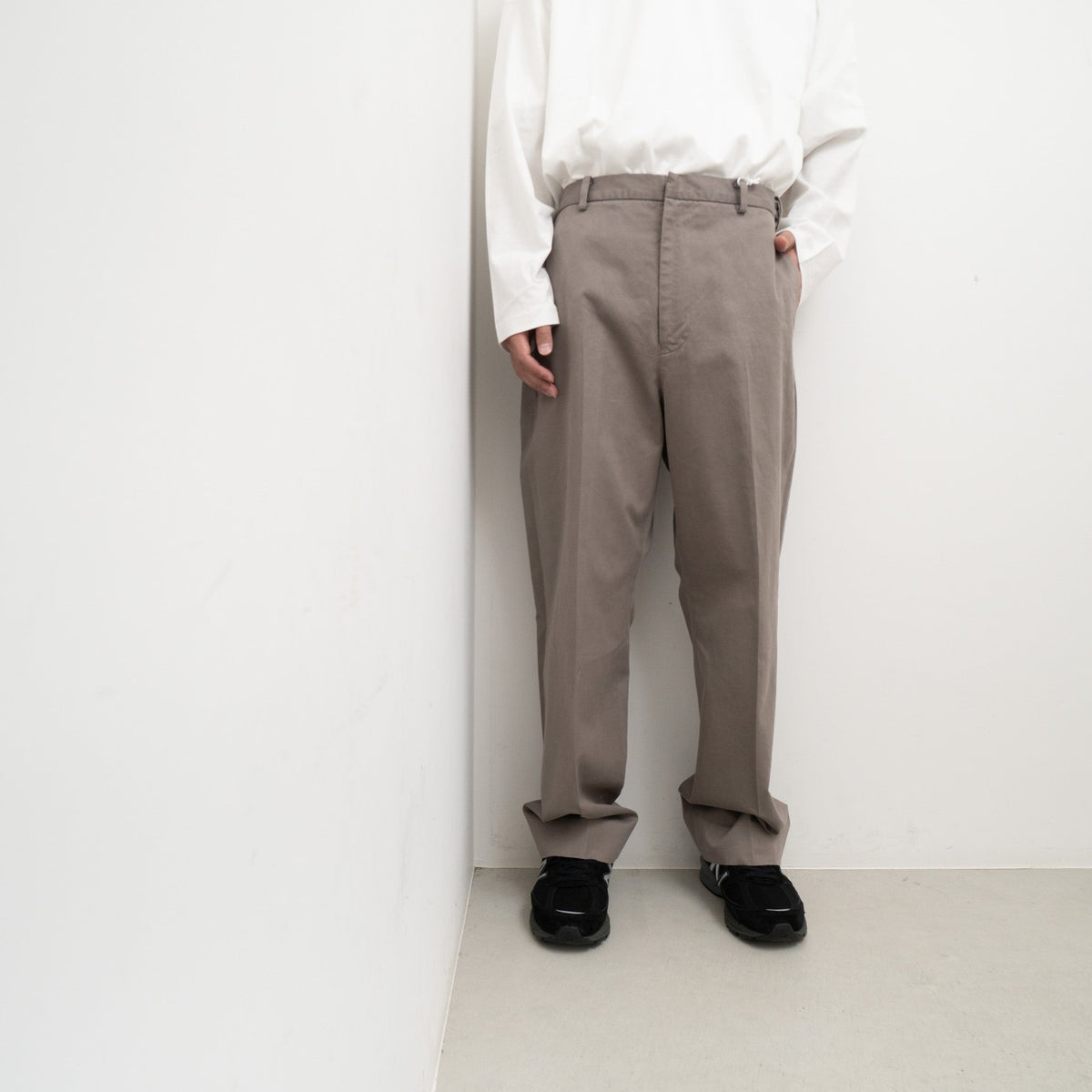 KAPTAIN SUNSHINE/　Garoent Dyet Scottish Sideseemless Trousers - haus-netstore