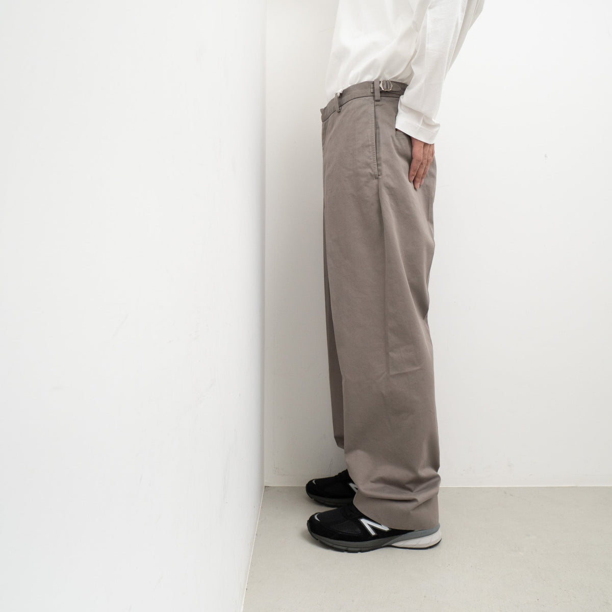 KAPTAIN SUNSHINE/　Garoent Dyet Scottish Sideseemless Trousers - haus-netstore