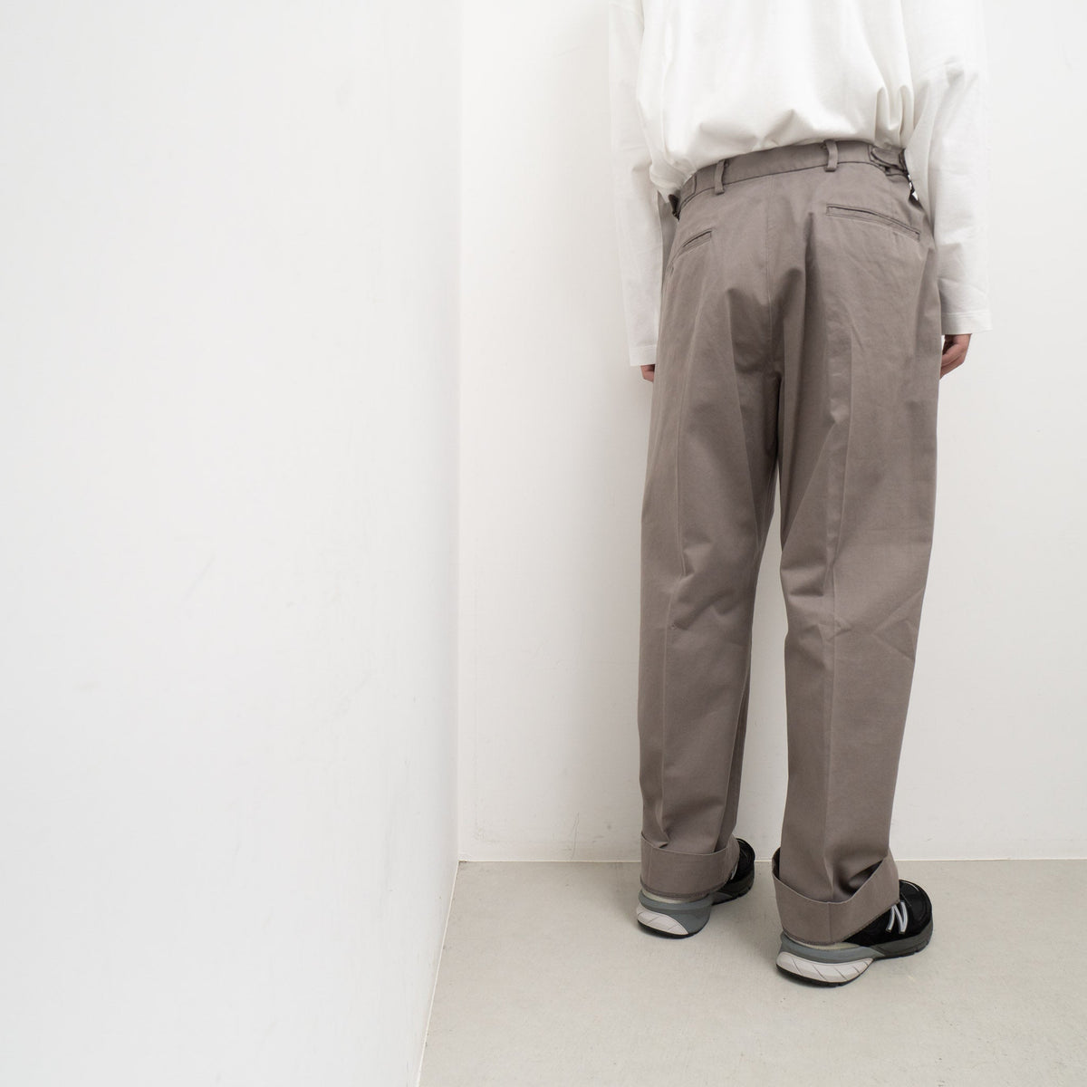 KAPTAIN SUNSHINE/　Garoent Dyet Scottish Sideseemless Trousers - haus-netstore