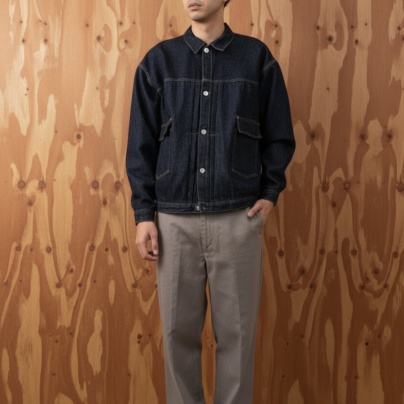 KAPTAIN SUNSHINE/　Denim Tracker Jacket - haus-netstore