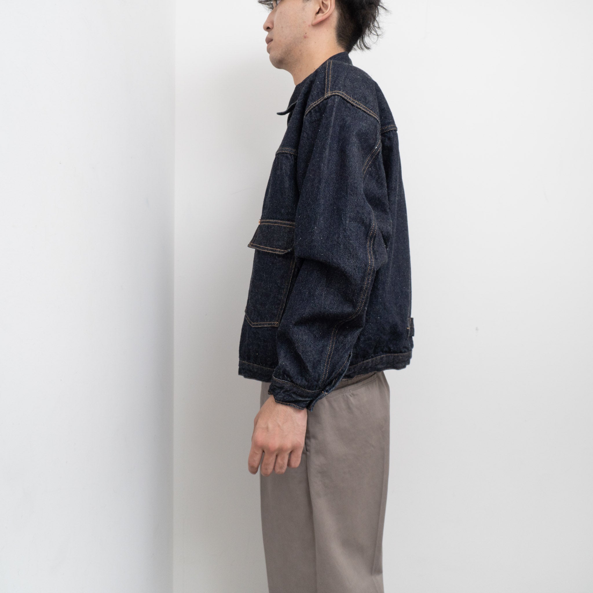 KAPTAIN SUNSHINE/ Denim Tracker Jacket – haus-netstore