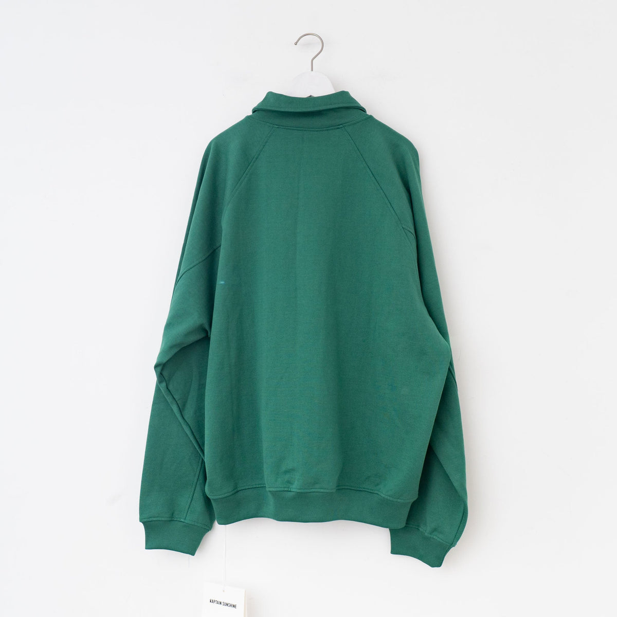 KAPTAIN SUNSHINE/　Sea Lsland Cotton Sweat Halfzip Pullover - haus-netstore
