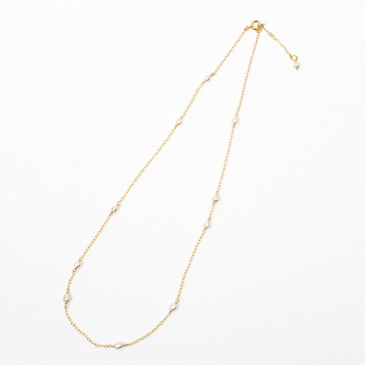 SOURCE/　Random Keshi Pearl Necklace SHORT - haus-netstore