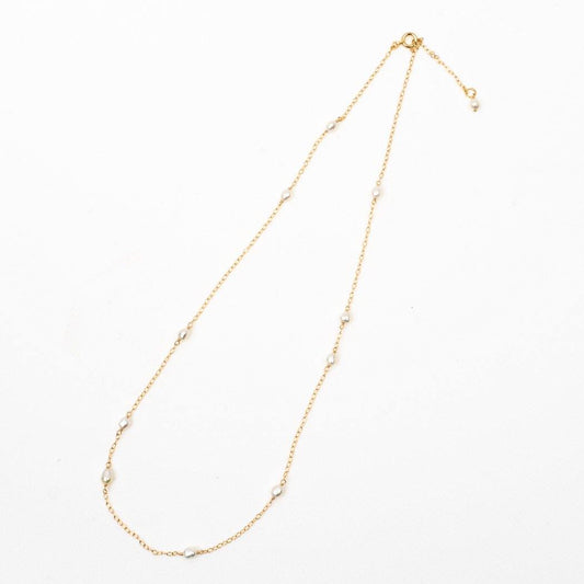 SOURCE/　Random Keshi Pearl Necklace SHORT - haus-netstore