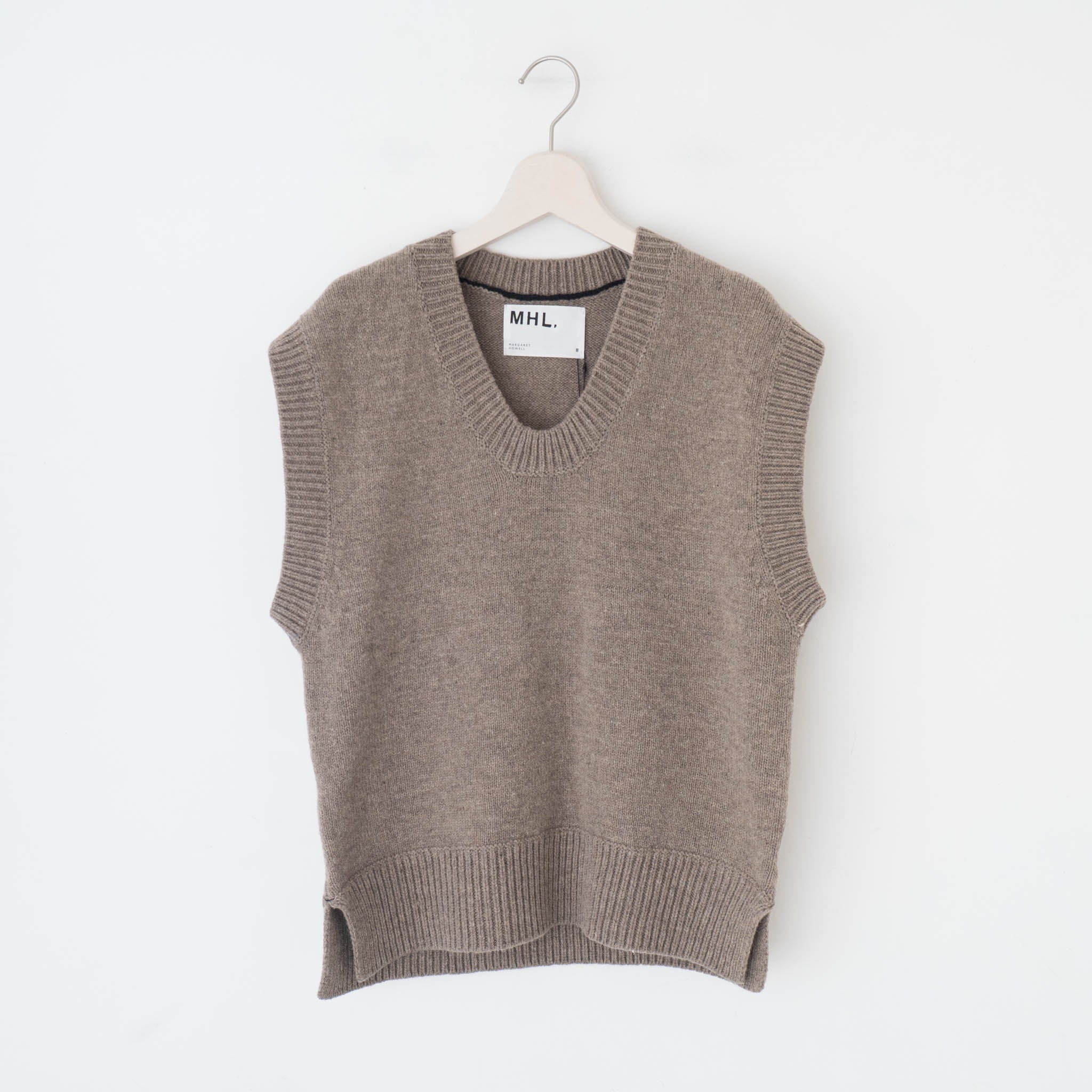 MHL. エムエイチエル FELTED DRY WOOL レッド - 手袋