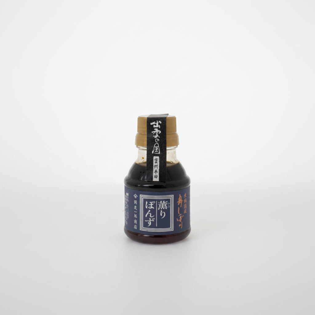 岡茂一郎商店/　木桶熟成舟しぼり薫りぽんず　100ml - haus-netstore