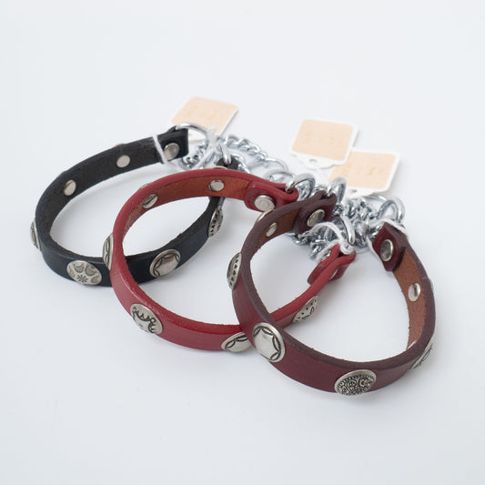 ペット用品 - DogLa/　1/2 コンチョ ハーフ チョーカーカラー - haus-netstore