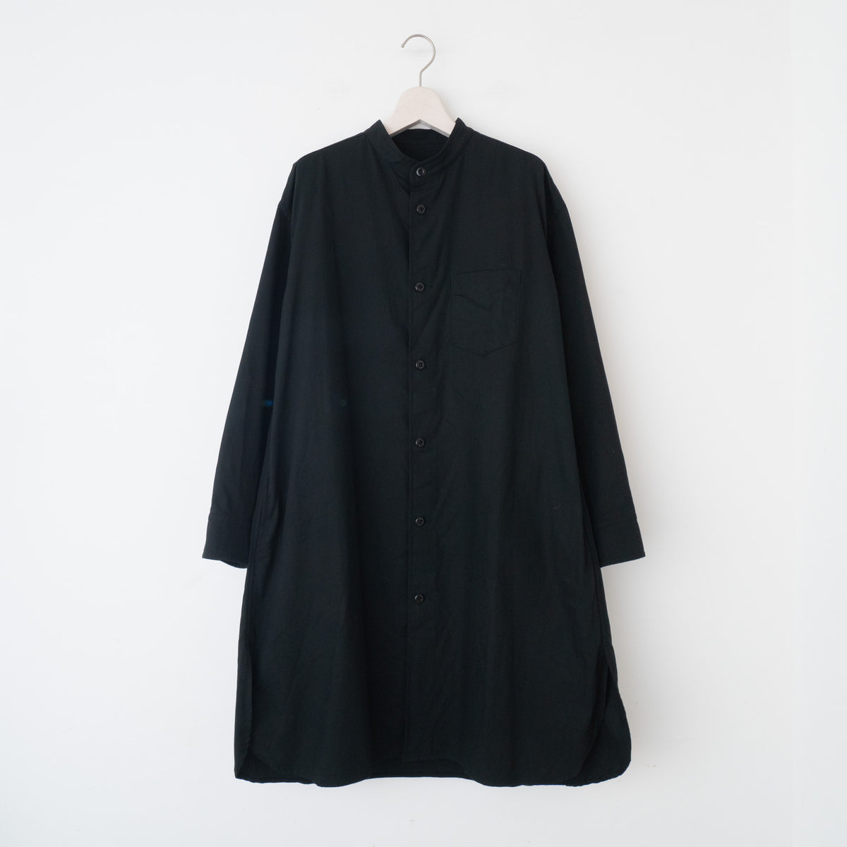 ゴーシュ /　コットンオックススタンドカラーロングシャツ G224-B040 - haus-netstore