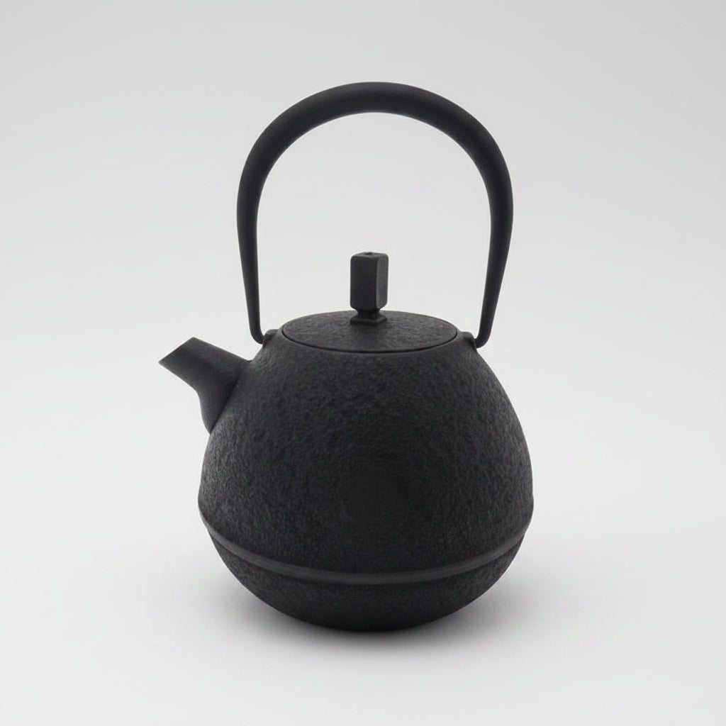 空間鋳造/　南部鉄器 急須EGG・大 茶こし付き - haus-netstore