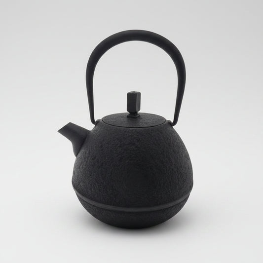 空間鋳造/　南部鉄器 急須EGG・大 茶こし付き - haus-netstore