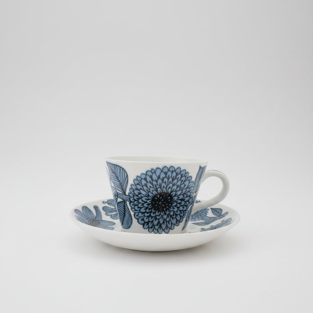 GUSTAFSBERG（グスタフスベリ）/　BLUE ASTER（ブルーアスター）コーヒーカップ＆ソーサー - haus-netstore