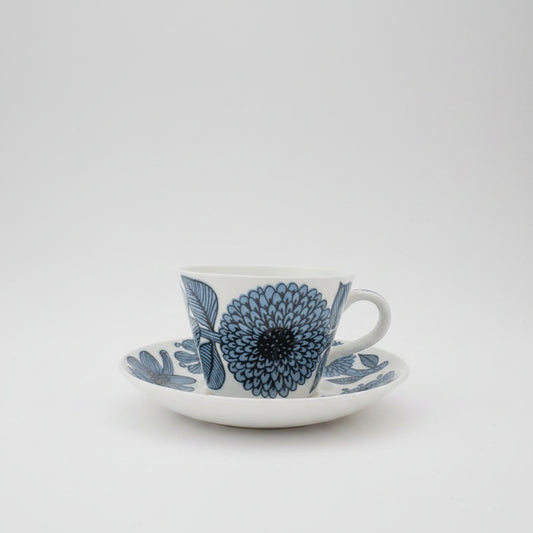 GUSTAFSBERG（グスタフスベリ）/　BLUE ASTER（ブルーアスター）コーヒーカップ＆ソーサー - haus-netstore