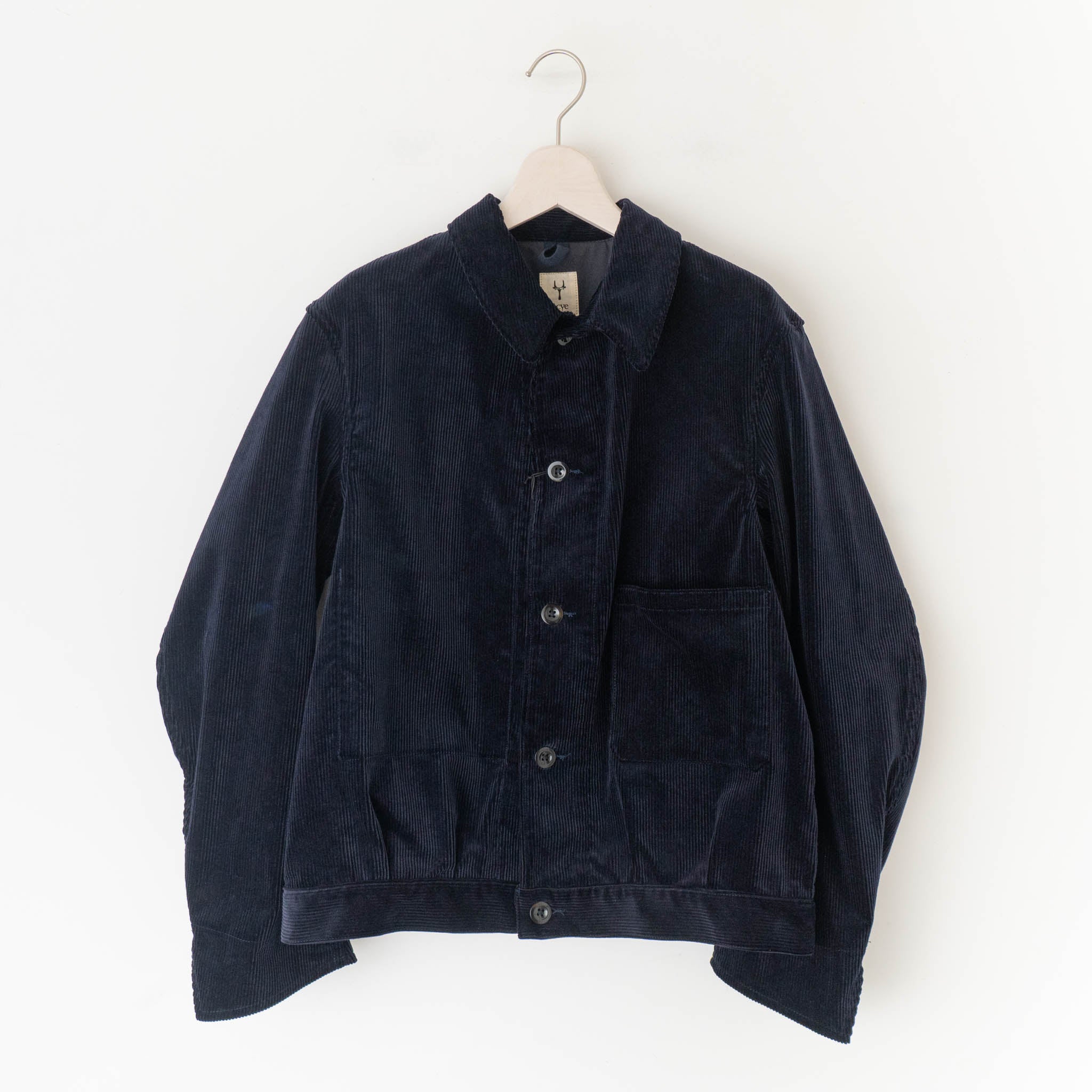 SCYE BASICS/MEN Wool Melton Varsity Jacket – haus-netstore