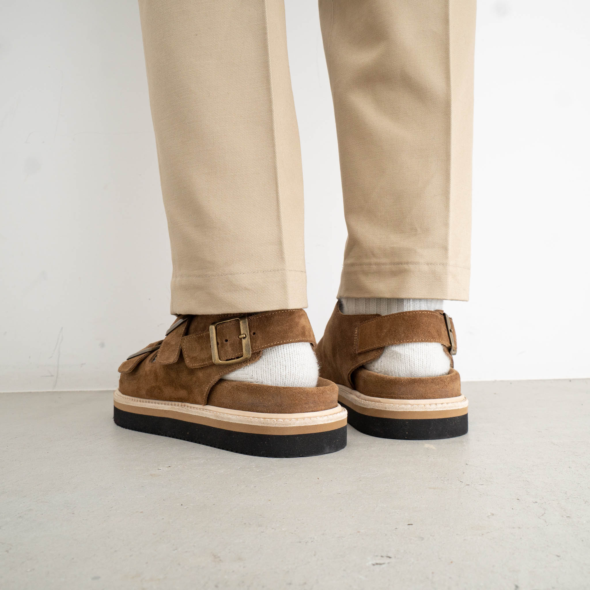 SCYE BASICS/MEN Crrosta Vitello LINATE サンダル – haus-netstore