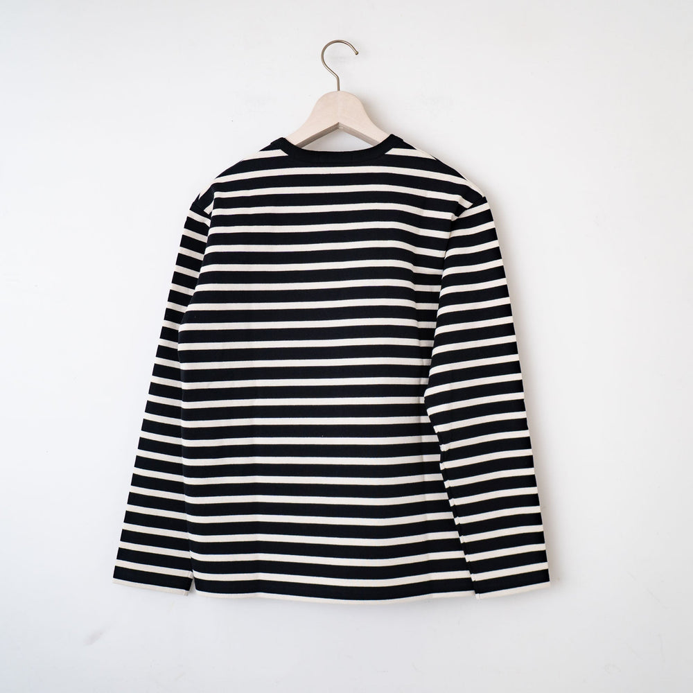 SCYE BASICS/WOMEN　Striped Cotton Jersey T-Shirt - haus-netstore