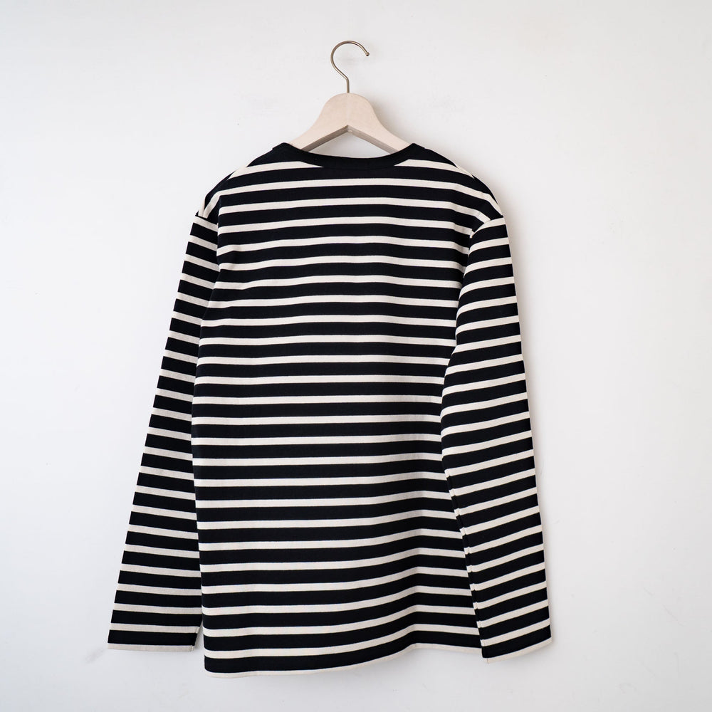 SCYE BASICS/MEN　Striped Cotton Jersey T-Shirt - haus-netstore