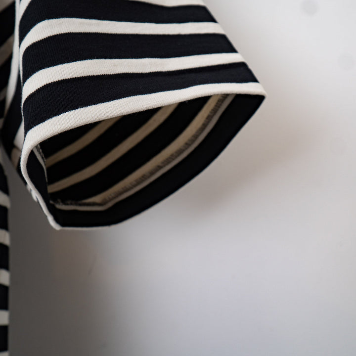 SCYE BASICS/MEN　Striped Cotton Jersey Half Sleeve T-Shirt - haus-netstore