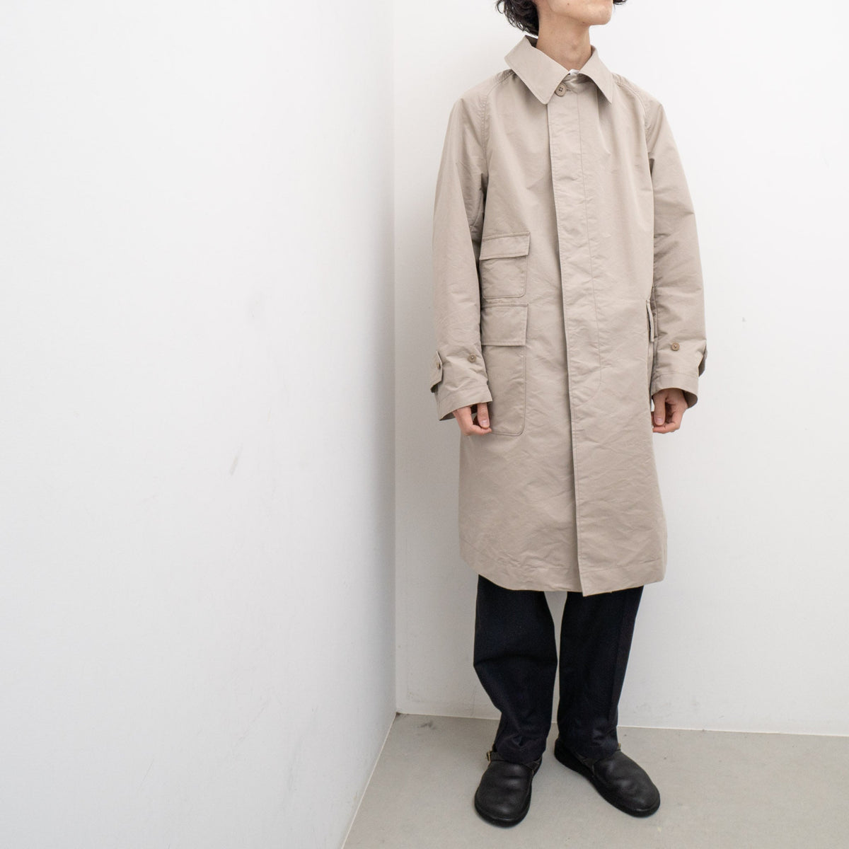 KAPTAIN SUNSHINE /　Traveller Coat (Beige) - haus-netstore