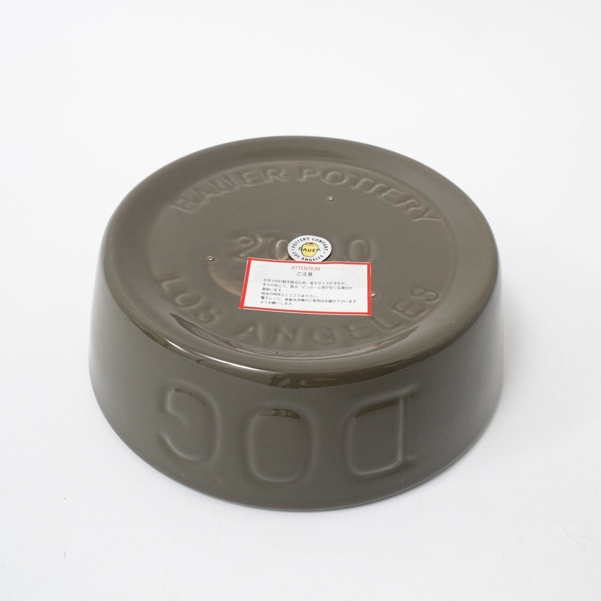 ペット用品 - BAUER POTTERY / DOG BOWL Mサイズ シイタケ - haus-netstore