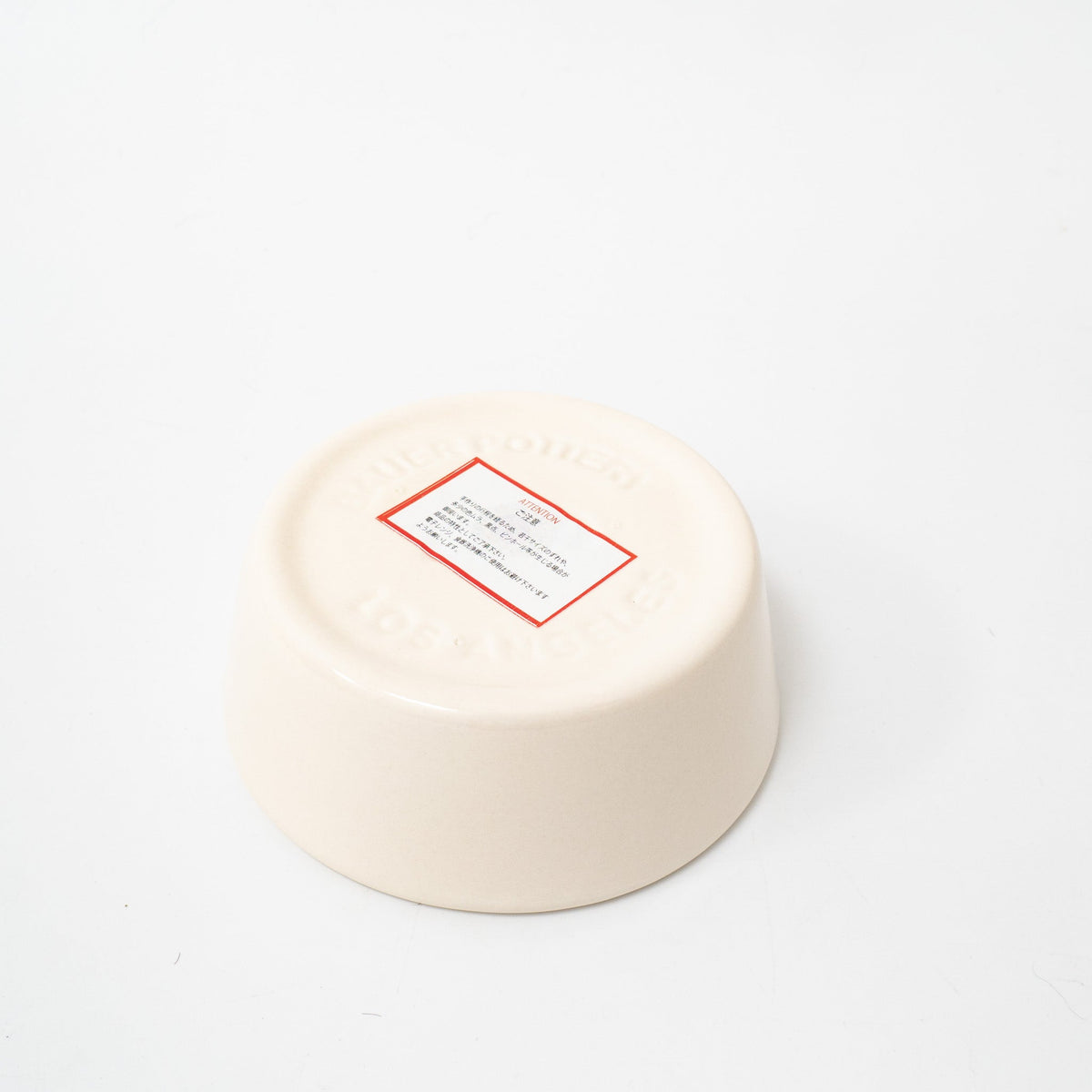 ペット用品 - BAUER POTTERY / DOG BOWL / LOVE ME Sサイズ ホワイト - haus-netstore