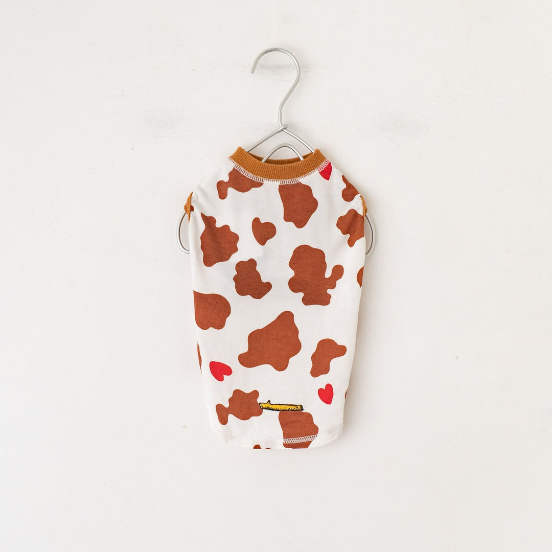 ペット用品 - GEORGE/　Love cow cow Tシャツ - haus-netstore