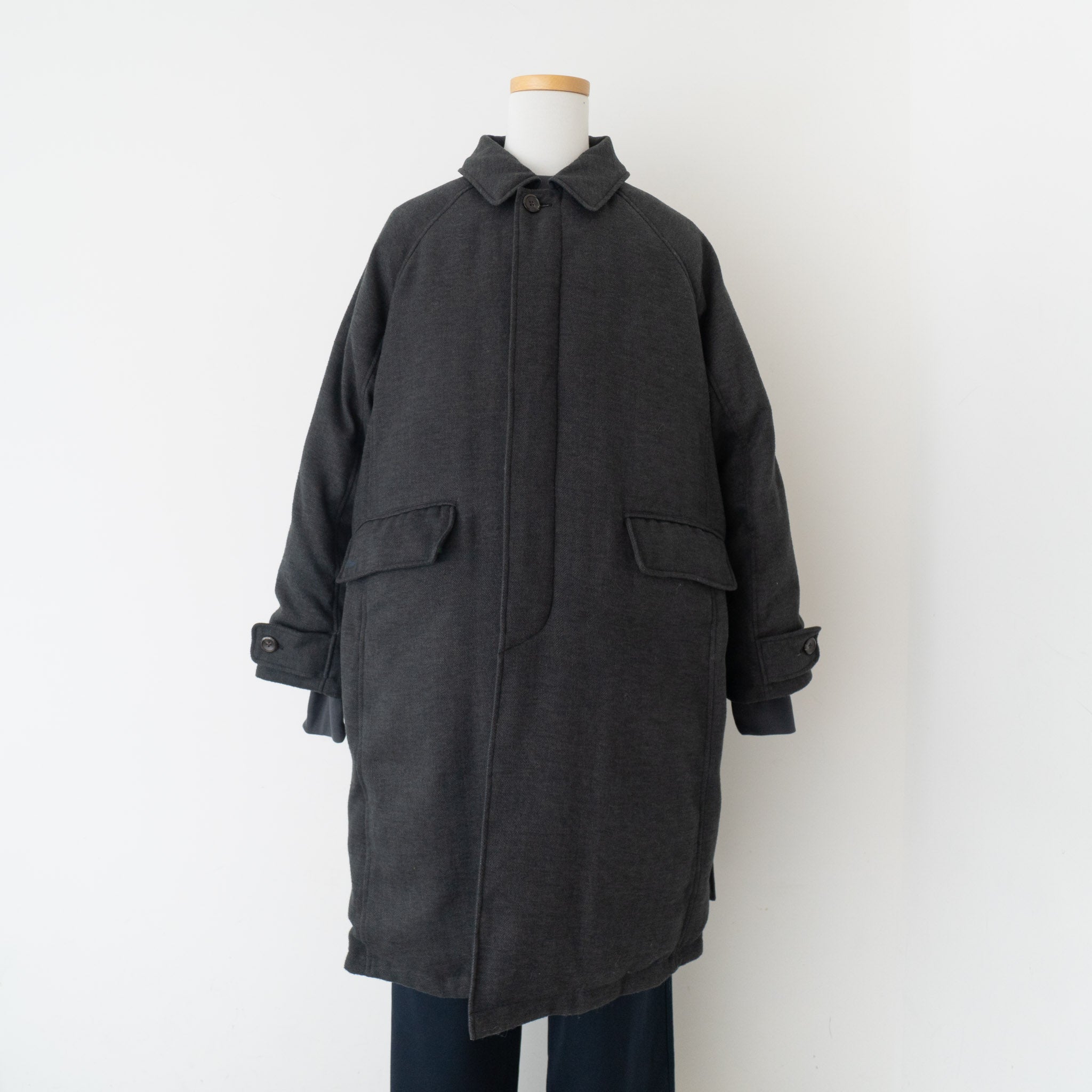 THE LOFT LABO/MEN 「KANFY」REVERSIBLE BALMACAAN DOWN COAT – haus