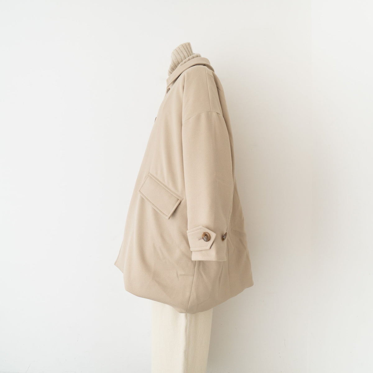 THE LOFT LABO/WOMEN　LIMB SINGLE BUTTON OVER DOWN COAT - haus-netstore