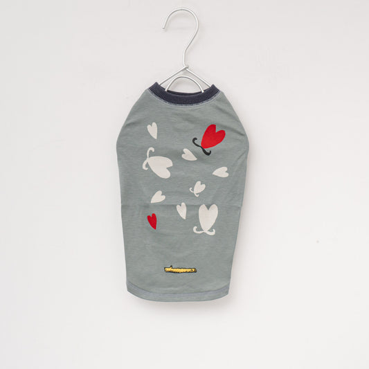 ペット用品 - GEORGE/　LENZING ECOVERO L&G HEART Tシャツ - haus-netstore