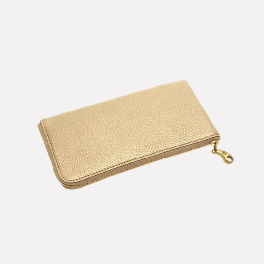 mononogu/　L Zip Long Wallet　数量限定　縁と金運を結ぶ縁起物五円玉付き！ - haus-netstore