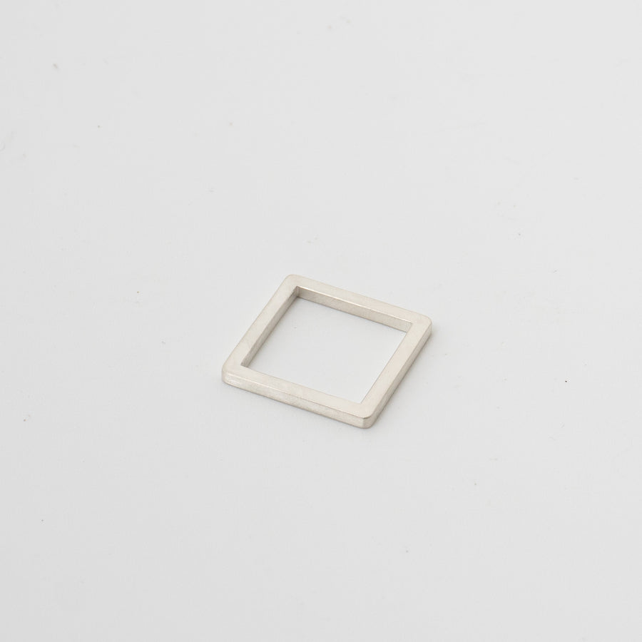 _Fot/　line ring_square silver 0813as - haus-netstore