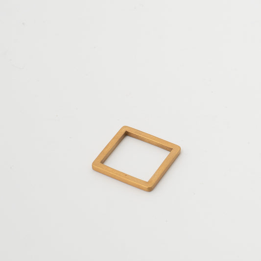 _Fot/　line ring_square gold 0713as - haus-netstore