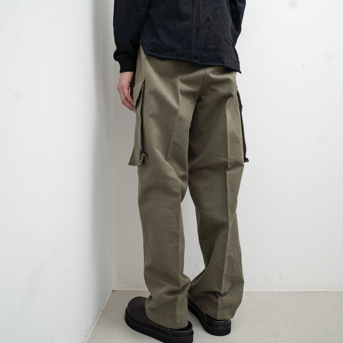KAPTAIN SUNSHINE/　Fatigue Pants (light olive) - haus-netstore