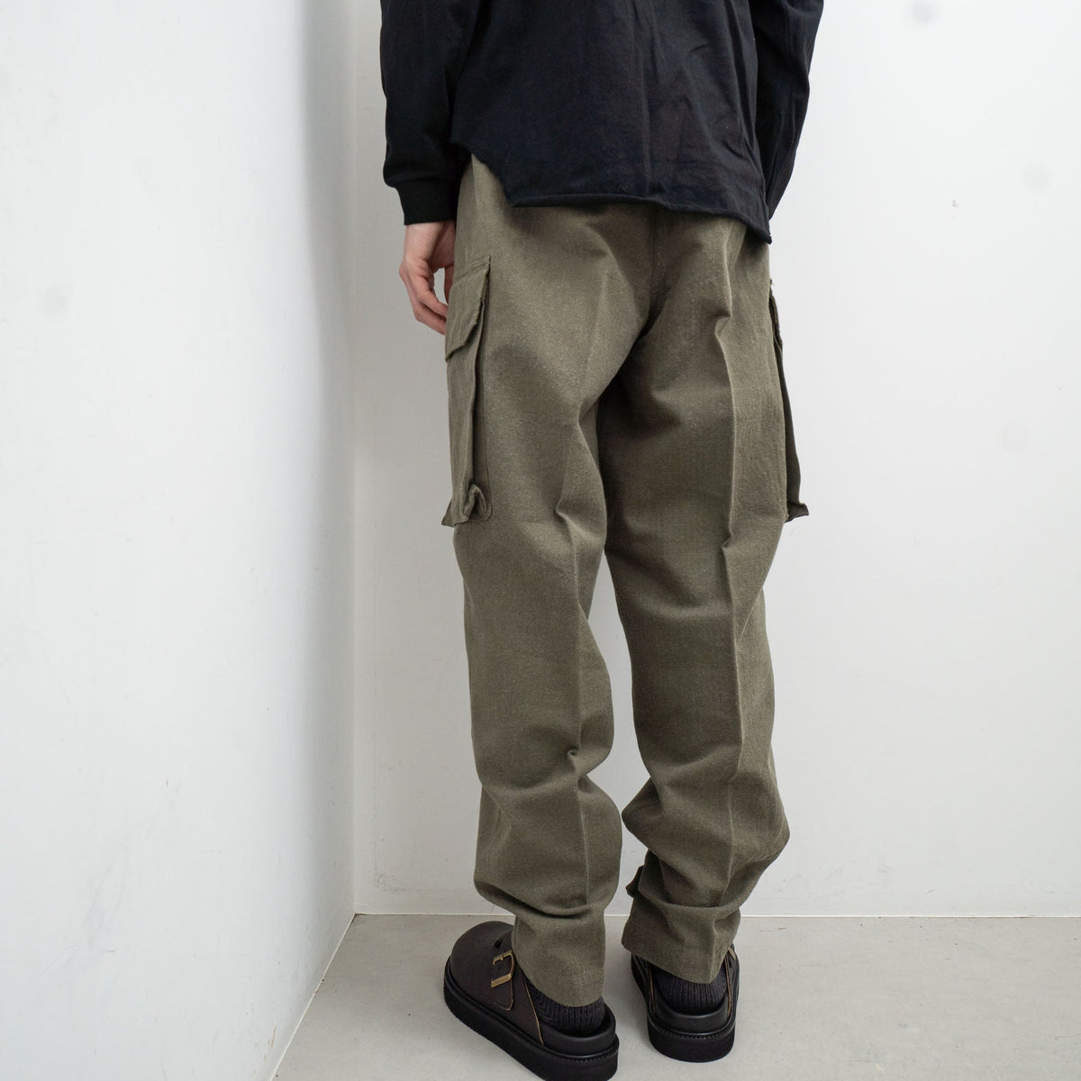 KAPTAIN SUNSHINE/　Fatigue Pants (light olive) - haus-netstore