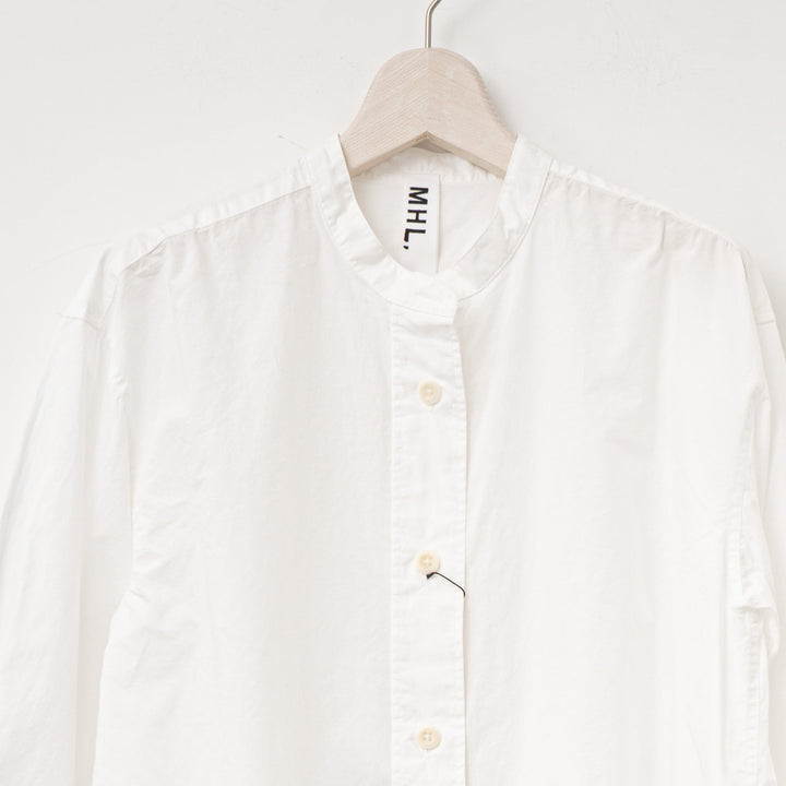MHL. /WOMEN　COTTON RAMIE POPLIN - haus-netstore