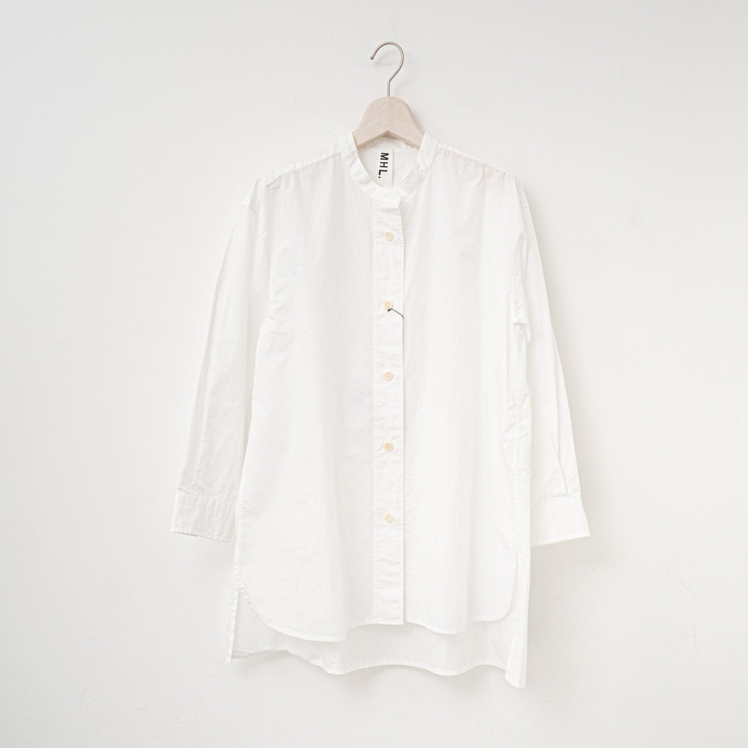 MHL. /WOMEN　COTTON RAMIE POPLIN - haus-netstore