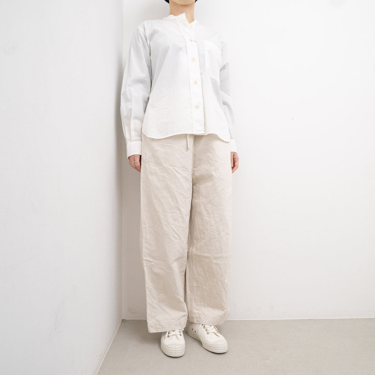 【再入荷】TAYUTAU/　綿麻デニムイージーパンツ - haus-netstore