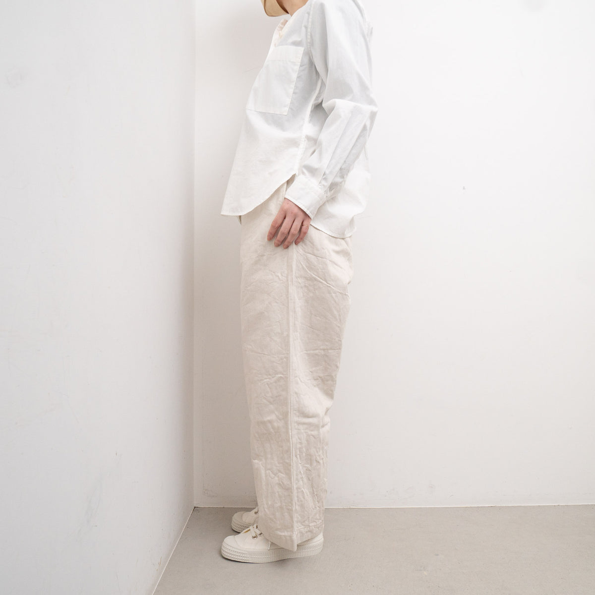 【再入荷】TAYUTAU/　綿麻デニムイージーパンツ - haus-netstore