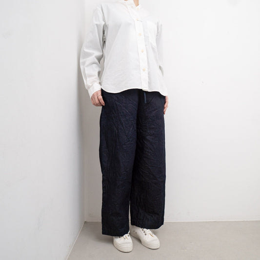 【再入荷】TAYUTAU/　綿麻デニムイージーパンツ - haus-netstore