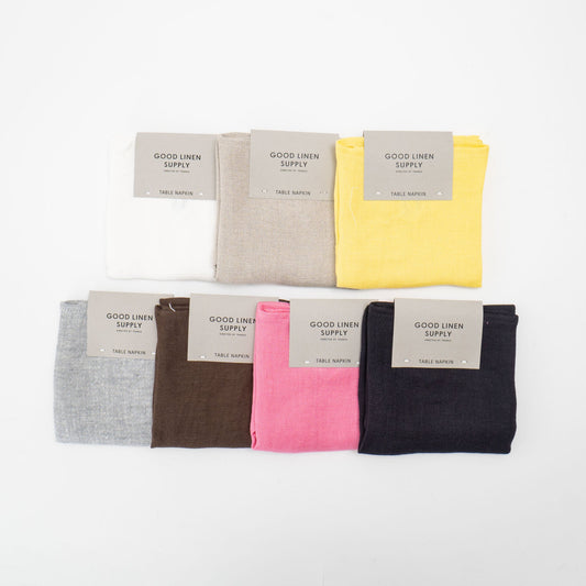 GOOD LINEN SUPPLY/　TABLE NAPKIN SATIN - haus-netstore