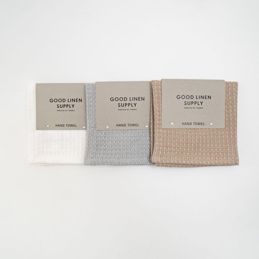 GOOD LINEN SUPPLY/　HAND TOWEL WAFFULE - haus-netstore