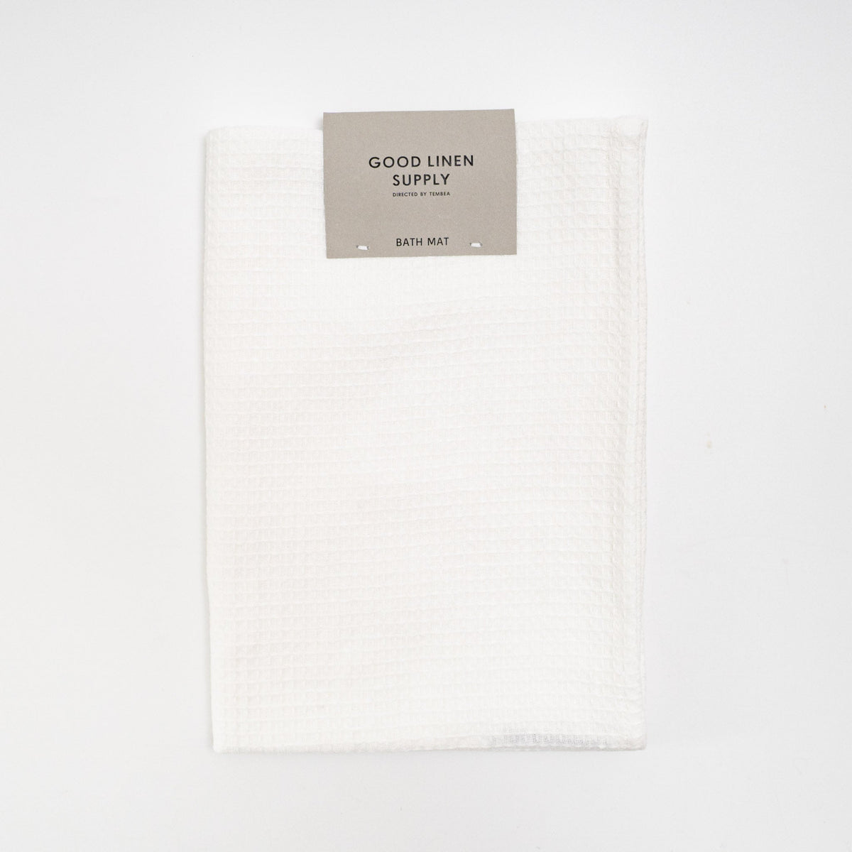 GOOD LINEN SUPPLY/　BATH MAT WAFFULE - haus-netstore
