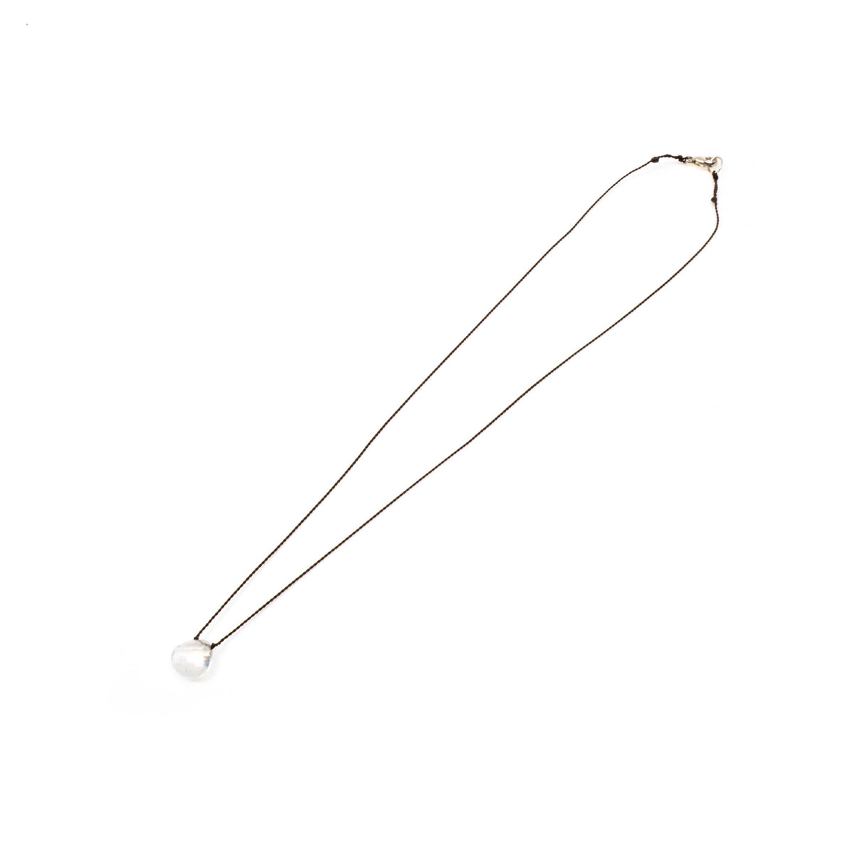 Margaret Solow/　Faceted Stone Necklace col.Rainbow Moonstone-Y - haus-netstore