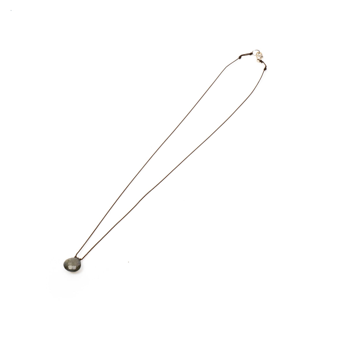 Margaret Solow/　Faceted Stone Necklace col.Labradorite - haus-netstore