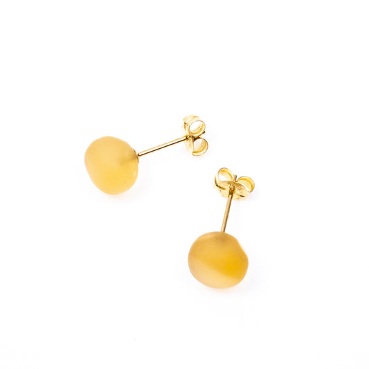 SOURCE/　Pebble Earrings col.Citrine-YH・ - haus-netstore
