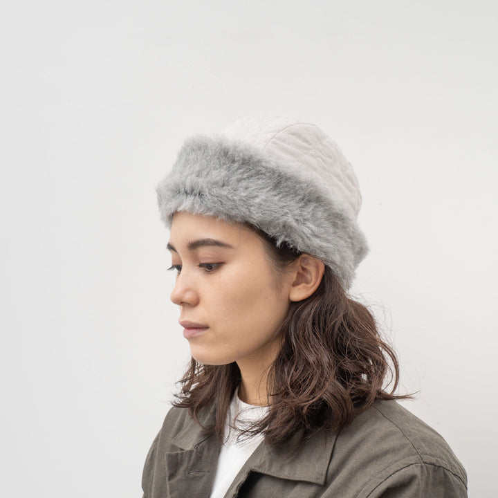 2025AW mature ha./　hood cap quilting MGA-061  -Y