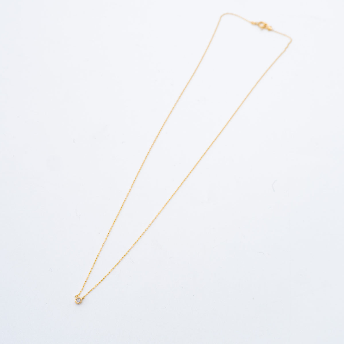 SOURCE/　2mm Rosecut Diamond necklace-Y - haus-netstore